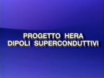 Progetto HERA, dipoli superconduttivi